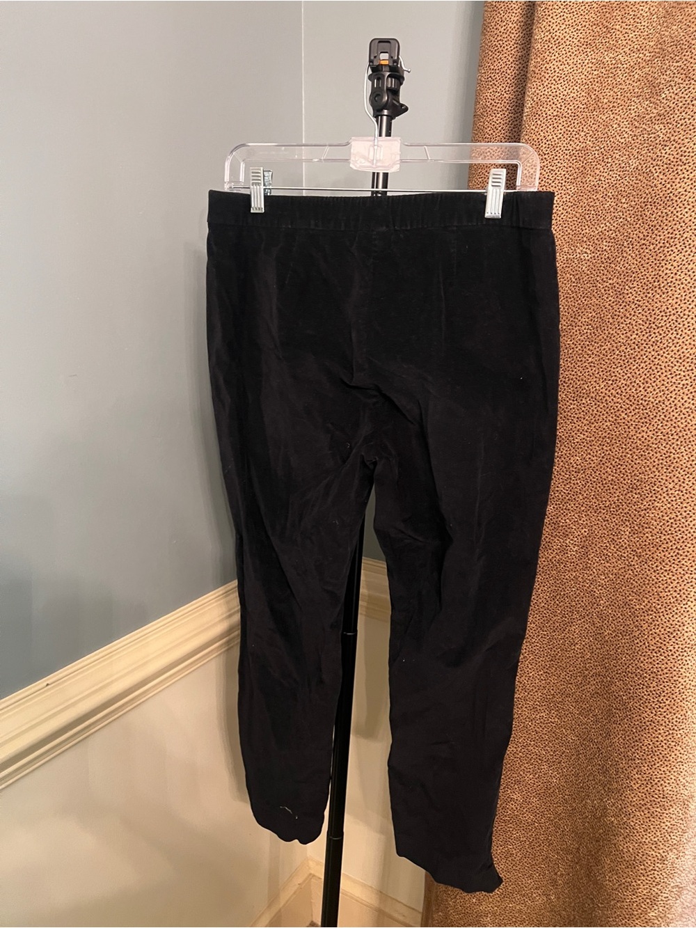 J. Jill Black Pull-On Sweatpants